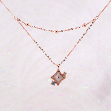 Layered Wishing Star Necklace