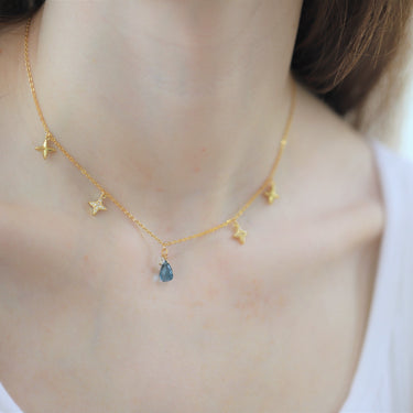 Shooting Star Necklace (6925792444509)